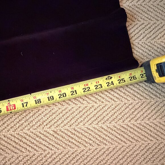 LOFT Petite Velvet Straight Leg Dress Pants – 10P – NWT - Picture 4 of 6